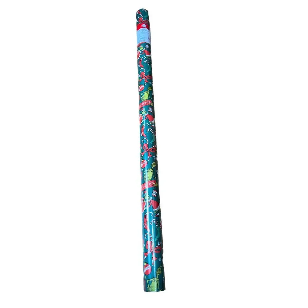 Dr Seuss The Grinch Premium Heavy Weight Gift Wrap